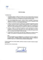 Despacho que autoriza o funcionamento das feiras e mercados do concelho - 06/04/2021