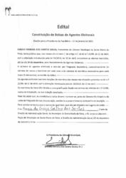 Constituição de Bolsas de Agentes Eleitorais (data limite - 24/12/2020)